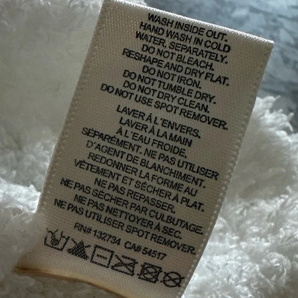 NWT Cozy Winter White Cuffed Hat by Bella Dahl - Picture 6 of 8